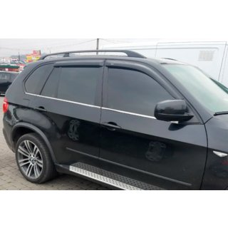 Deflektory Okien (4 szt, HIC) BMW X5 E70 2007-2013 zdjęcia 3