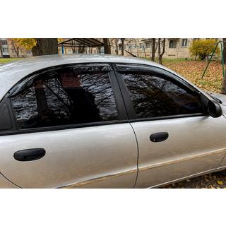 Deflektory Okien (4 szt, HIC) Daewoo Lanos 1998-2017 zdjęcia 2