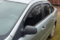 Ford Focus II 2005-2008 Deflektory Okien SD/HB (4 szt, HIC) zdjęcia 1