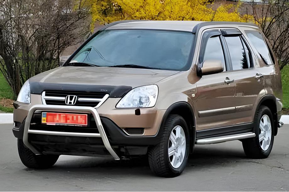 Honda CRV 2001-2006 Deflektory Okien (4 szt, HIC) Image