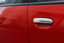 Mitsubishi Colt 2004-2012 Chromowane Nakładki na Klamek Drzwi (4 szt, Stal Nierdzewna) zdjęcia 2