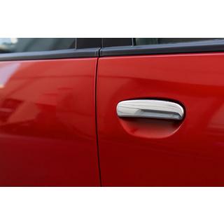 Chromowane Nakładki na Klamek Drzwi (4 szt, Stal Nierdzewna) Mitsubishi Colt 2004-2012 zdjęcia 2