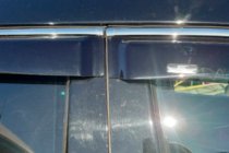Hyundai Santa Fe 3 2012-2018 Deflektory szyb z listwą chromowaną (4 szt, HIC) zdjęcia 5