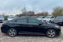 Hyundai Sonata LF 2014-2019 Deflektory szyb z listwą chromowaną (4 szt, HIC) zdjęcia 1