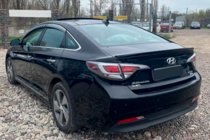 Hyundai Sonata LF 2014-2019 Deflektory szyb z listwą chromowaną (4 szt, HIC) zdjęcia 2