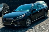 Hyundai Sonata LF 2014-2019 Deflektory szyb z listwą chromowaną (4 szt, HIC) zdjęcia 5