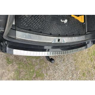 Nakładka na Tylny Zderzak Carmos V1 (SW, Stal Nierdzewna) Skoda Superb 2009-2015 zdjęcia 2