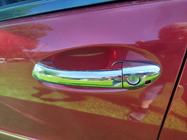 Mercedes C-class W203 2000-2007 Chromowane Nakładki na Klamek Drzwi (4 szt, Stal Nierdzewna) Carmos - Turecka Stal Nierdzewna zdjęcia 1