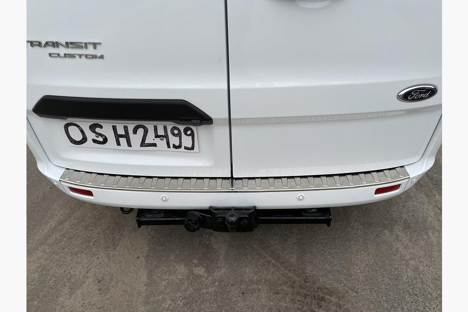 Ford Custom 2013-2022 Nakładka na tylny zderzak Carmos Stal Nierdzewna Image