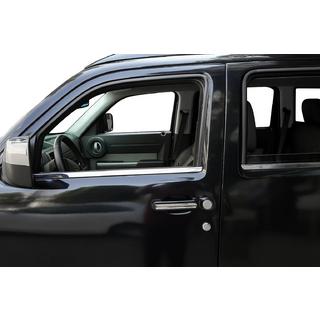 Chromowane Nakładki na Klamek Drzwi (4 szt, Stal Nierdzewna) Jeep Cherokee/Liberty 2007-2013 zdjęcia 1