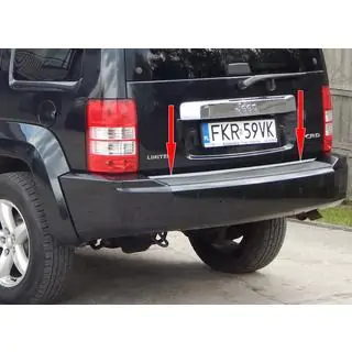 Listwa bagażnika stal nierdzewna