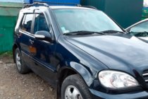 Mercedes ML W163 1997-2005 Deflektory Okien (4 szt, HIC) zdjęcia 3