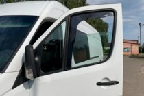 Volkswagen Crafter 2006-2016 Deflektory szyb wsuwane (2 szt, HIC) zdjęcia 15