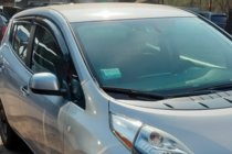 Nissan Leaf 2010-2017 Deflektory Okien (4 szt, HIC) zdjęcia 8