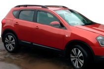 Nissan Qashqai 2007-2010 Deflektory Okien (4 szt, HIC) zdjęcia 12