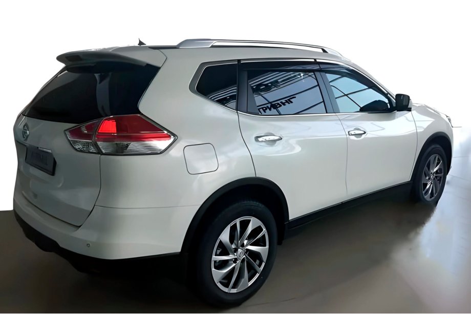 Nissan X-trail T32/Rogue 2014-2021 Deflektory szyb z listwą chromowaną (4 szt, HIC) Image