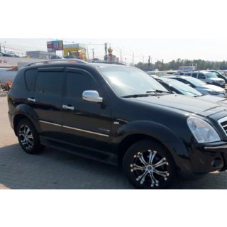Deflektory Okien 2013+ (4 szt, HIC) SsangYong Rexton I 2001-2017 zdjęcia 4