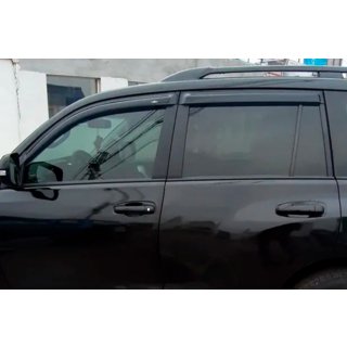 Deflektory Okien 8 cm (4 szt, HIC) Toyota Land Cruiser Prado 150 2009-2023 zdjęcia 3