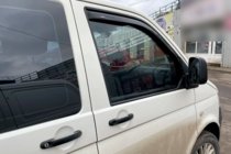 Volkswagen T5 Multivan 2003–2010 Deflektory szyb wsuwane (2 szt, HIC) zdjęcia 9