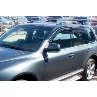 Deflektory Okien (4 szt, HIC) Volkswagen Touareg 2002–2010 zdjęcia 2