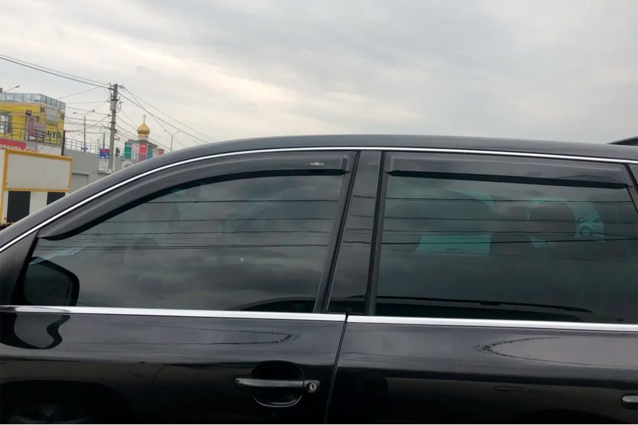 Volkswagen Touareg 2002–2010 Deflektory Okien (4 szt, HIC) Zdjęcia 13