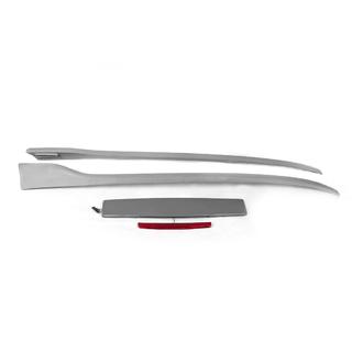 Relingi dachowe ze spojlerem HRV-type (zagruntowane do lakierowania) Fiat Doblo I 2005-2010 zdjęcia 2