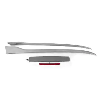 Relingi dachowe ze spojlerem HRV-type (zagruntowane do lakierowania) Fiat Doblo I 2005-2010 zdjęcia 2