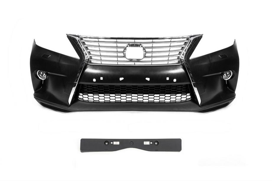 Lexus RX 2009-2015 Zderzak przedni OEM 2013 2009-2012, z reflektorami Image