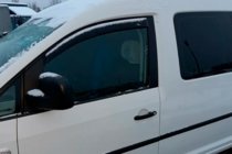 Volkswagen Caddy 2010-2015 Deflektory Okien (2 szt, HIC) zdjęcia 15