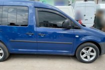 Volkswagen Caddy 2010-2015 Deflektory Okien (2 szt, HIC) zdjęcia 3