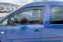 Volkswagen Caddy 2015-2020 Deflektory Okien (2 szt, HIC) zdjęcia 12