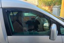 Volkswagen Caddy 2010-2015 Deflektory szyb wsuwane (2 szt, HIC) zdjęcia 6