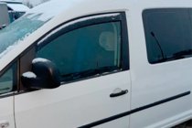 Volkswagen Caddy 2010-2015 Deflektory szyb wsuwane (2 szt, HIC) zdjęcia 3