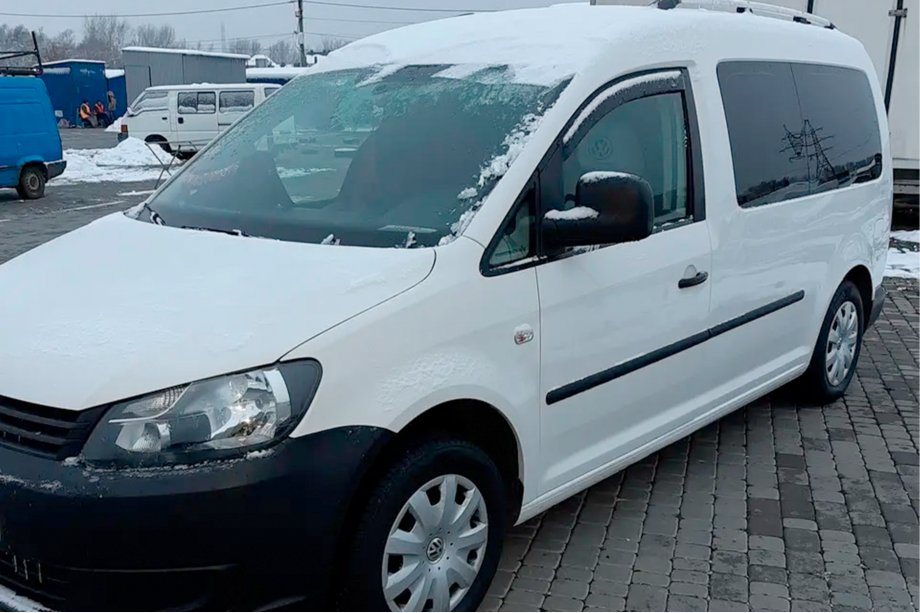 Volkswagen Caddy 2010-2015 Deflektory szyb wsuwane (2 szt, HIC) Image