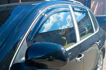 Porsche Cayenne 2003–2010 Deflektory Okien (4 szt, HIC) zdjęcia 1