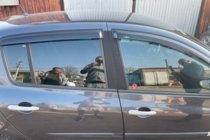 Renault Clio III 2005-2012 Deflektory Okien (4 szt, HIC) zdjęcia 1