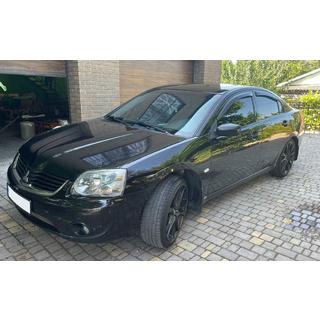 Deflektory Okien (4 szt, HIC) Mitsubishi Galant 2003-2012 zdjęcia 1