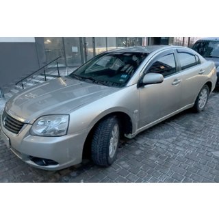 Deflektory Okien (4 szt, HIC) Mitsubishi Galant 2003-2012 zdjęcia 2
