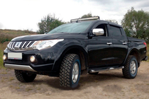Fiat Fullback 2016- Deflektory Okien (4 szt, HIC) zdjęcia 3