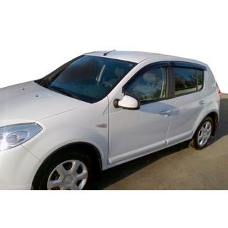 Deflektory Okien (4 szt, HIC) Dacia Sandero 2007-2013 zdjęcia 1