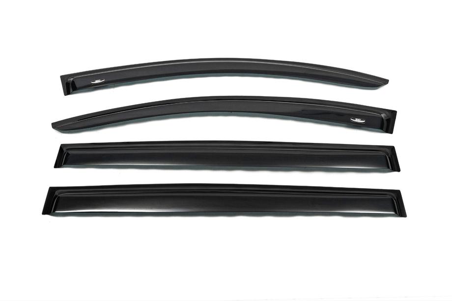 Volkswagen Touran 2003-2010 Deflektory Okien (4 szt, HIC) Zdjęcia 7