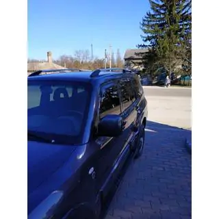 Relingi dachowe Chrom turecki design (2 szt.) Mitsubishi Pajero Wagon III 1999-2006 zdjęcia 3