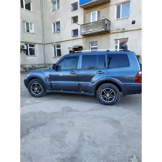 Relingi dachowe Chrom turecki design (2 szt.) Mitsubishi Pajero Wagon III 1999-2006 zdjęcia 4