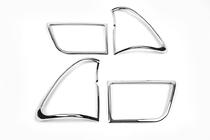 BMW X5 E53 1999–2006 Chromowane Nakładki na Tylne Lampy (Plastik) zdjęcia 4