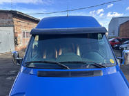 Volkswagen LT 1995-2006 Daszek na przednia szybe (czarny polysk, 5mm) zdjęcia 3