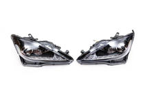 Lexus IS 2005-2013 Reflektory Przednie OEM V1 Black (2 szt) zdjęcia 2