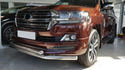 Toyota Land Cruiser 200 2007-2021 Przedni Pałąk ST014 (2015+, Stal Nierdzewna) 60mm x 60mm zdjęcia 2