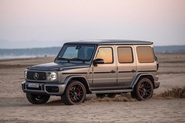 Przestylizowany model SUV-a Mercedes-Benz Klasy G.