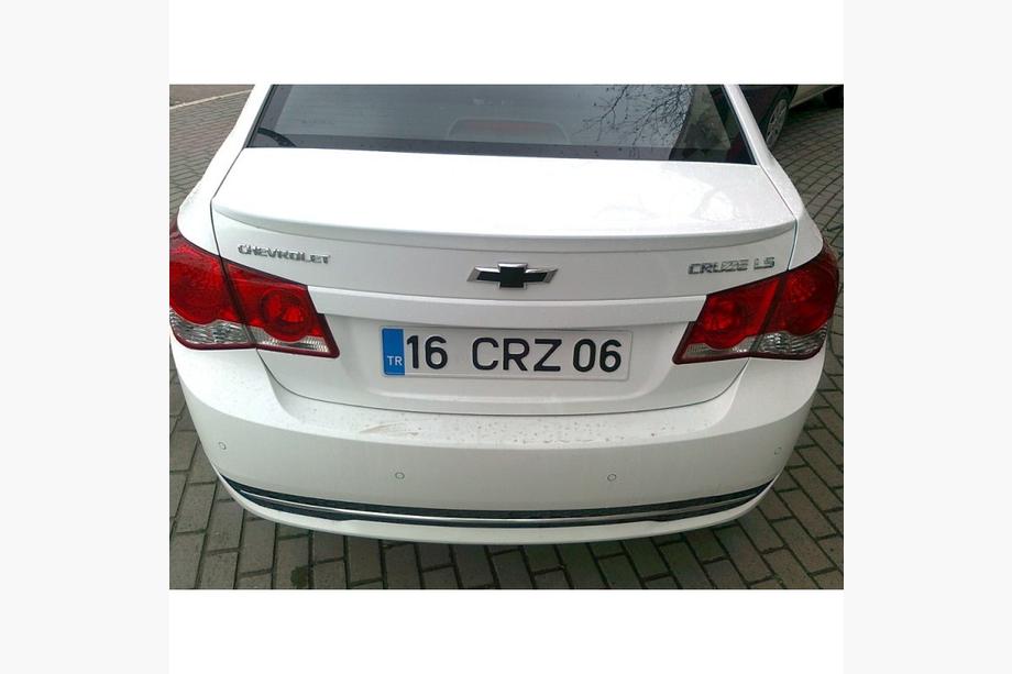 Chevrolet Cruze 2009–2015 Spoiler SD (Meliset, z podkładem do lakierowania) Zdjęcia 2