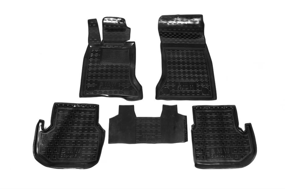 BMW 5 Series F10/F11 2010–2016 Dywaniki gumowe z rantem 2013-2016 (Autogumm) Image